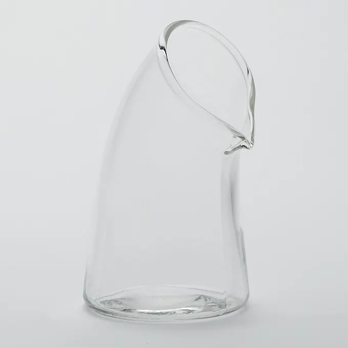 American Metalcraft GC4 Creamer Pitcher, 4 oz, 4-3/10" Height, Clear Glass, Non-Tempered, No Handle