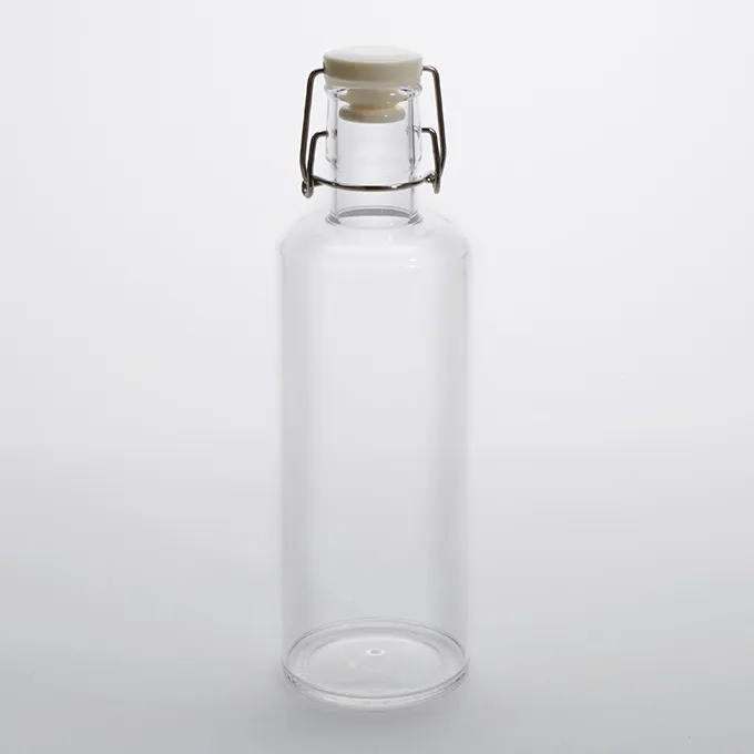 American Metalcraft WBC36 Clear Water Bottle, 36 oz, 3‑3/8″ Dia X 11‑1/8″ H, Lid & Gasket, Hand Wash