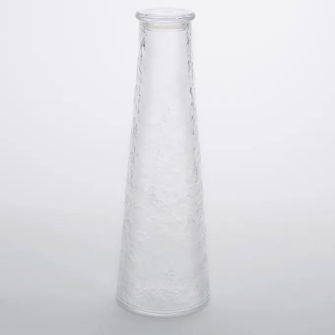 American Metalcraft WBP34 34‑Oz Pebbled Clear Plastic Bottle, 3‑7/8" Dia x 11‑5/8" H, Hand Wash, Cap