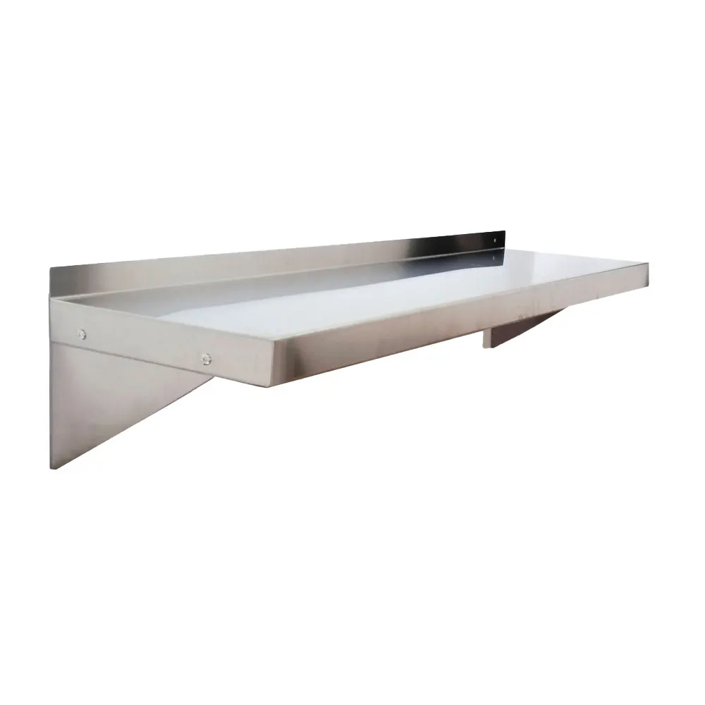 Atosa USA SWSS1230/304 18 Gauge 304 Stainless Steel Wall Mounted Shelf, 30"W x 12"D