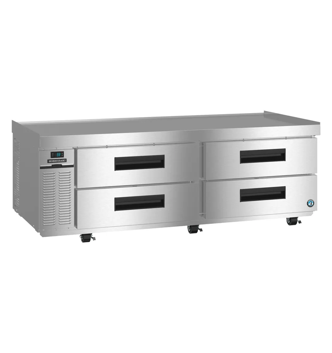 Hoshizaki CR72B-L 72" 4 Drawers Steelheart® Series Refrigerated Equipment Stand, 1/5 HP, R290, ENERGY STAR®