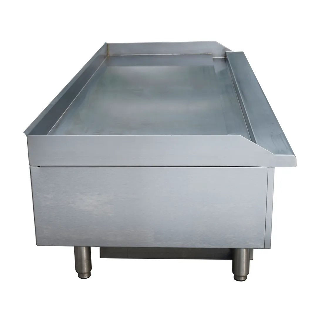 Saba MG-60 60" Commercial Gas Griddle, 5/8" Polished Plate, Manual Controls, 150.000 BTU