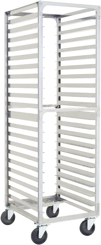 Schaumburg Specialties TX-203 Aluminum Sheet Pan Rack, 20-Pan, 3" Spacing, 70"H