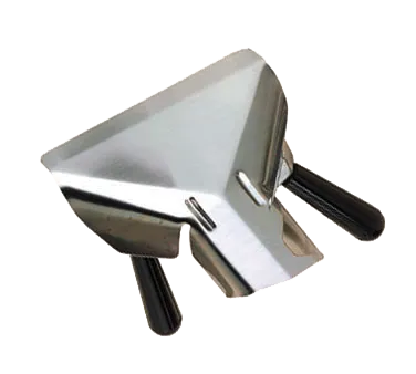 American Metalcraft FFSD3 French Fry Scoop, Dual Plastic Handles, Stainless Steel, 12" Scoop