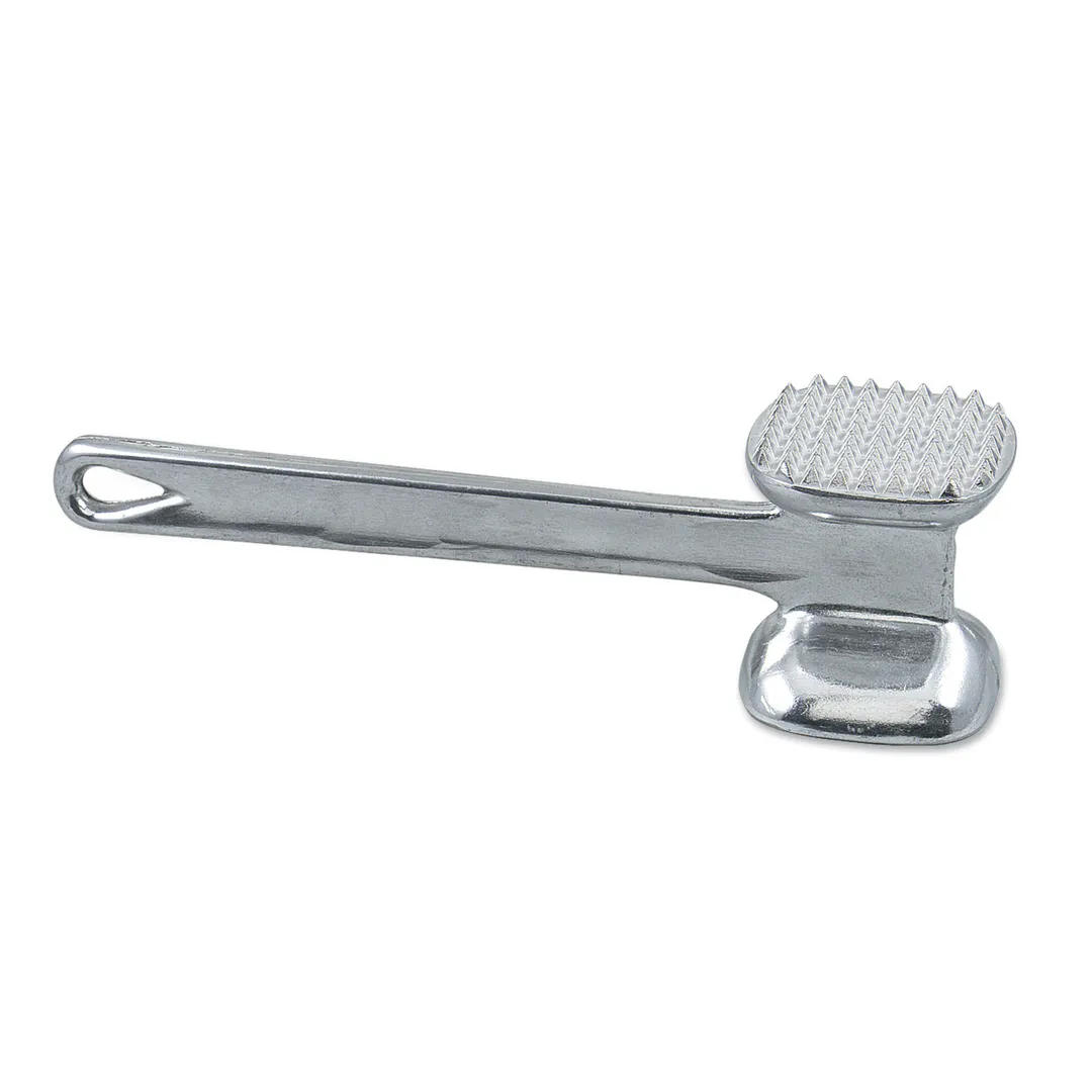 Browne USA 574726 Commercial Meat Tenderizer, 2-1/2" Face, 10-1/2" O.A.L., Coarse/Fine Cut, Aluminum Handle & Head, Manual Operation