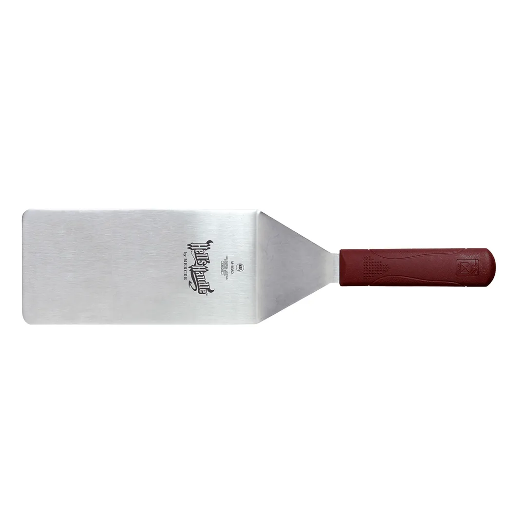 Mercer M18350 Hell's Handle® Turner 8" x 4" Blade 16" Length Reinforced Handle 450°F Heat‑Resist NSF