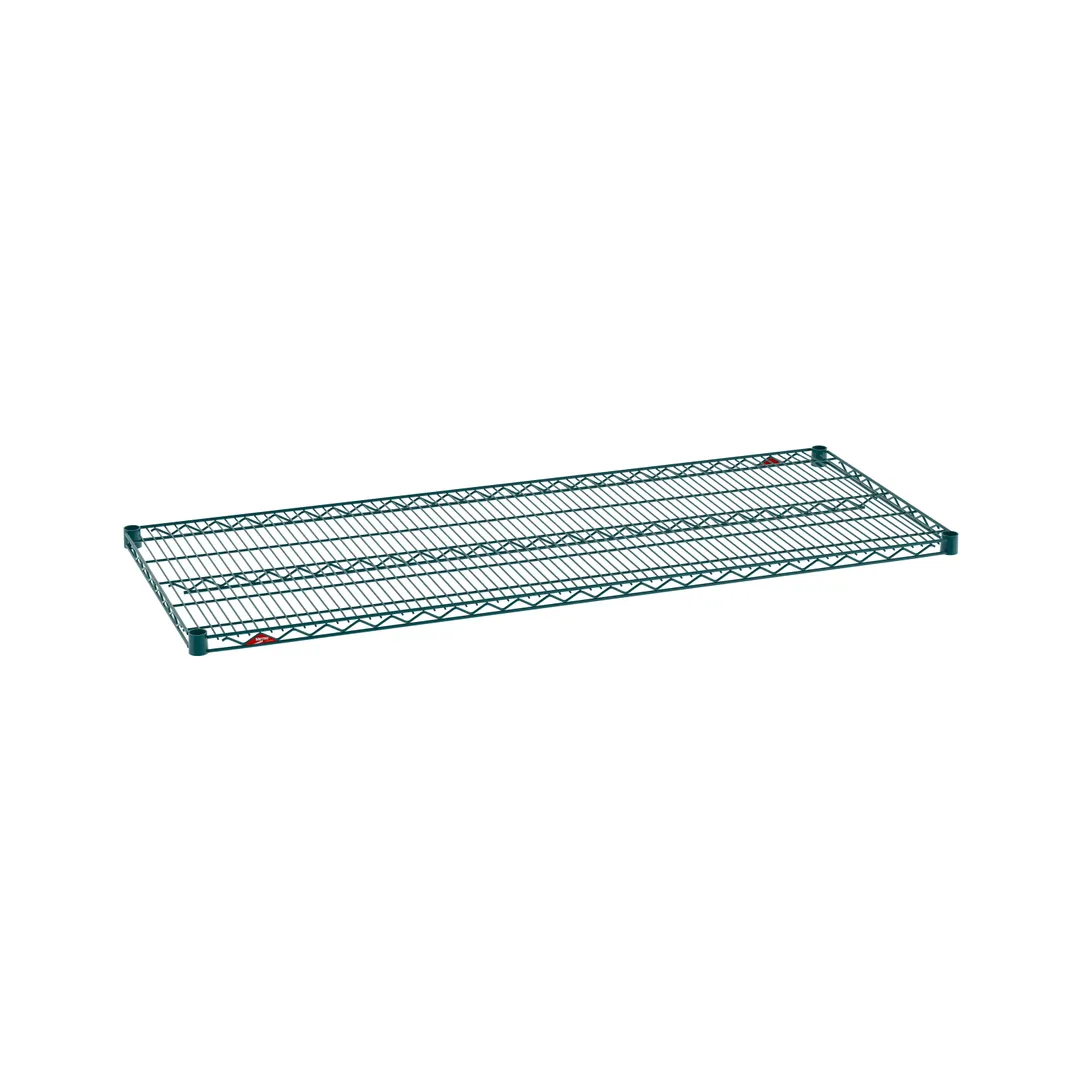 Metro 2460NK3 Super Erecta Wire Shelving Unit, 60"W x 24"D, Green Epoxy Coated, NSF