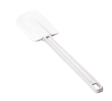 TableCraft Products 1514 - 14" White Rubber Spatula, Heat‑Resist 140°F/60°C Dishwasher Safe BPA Free