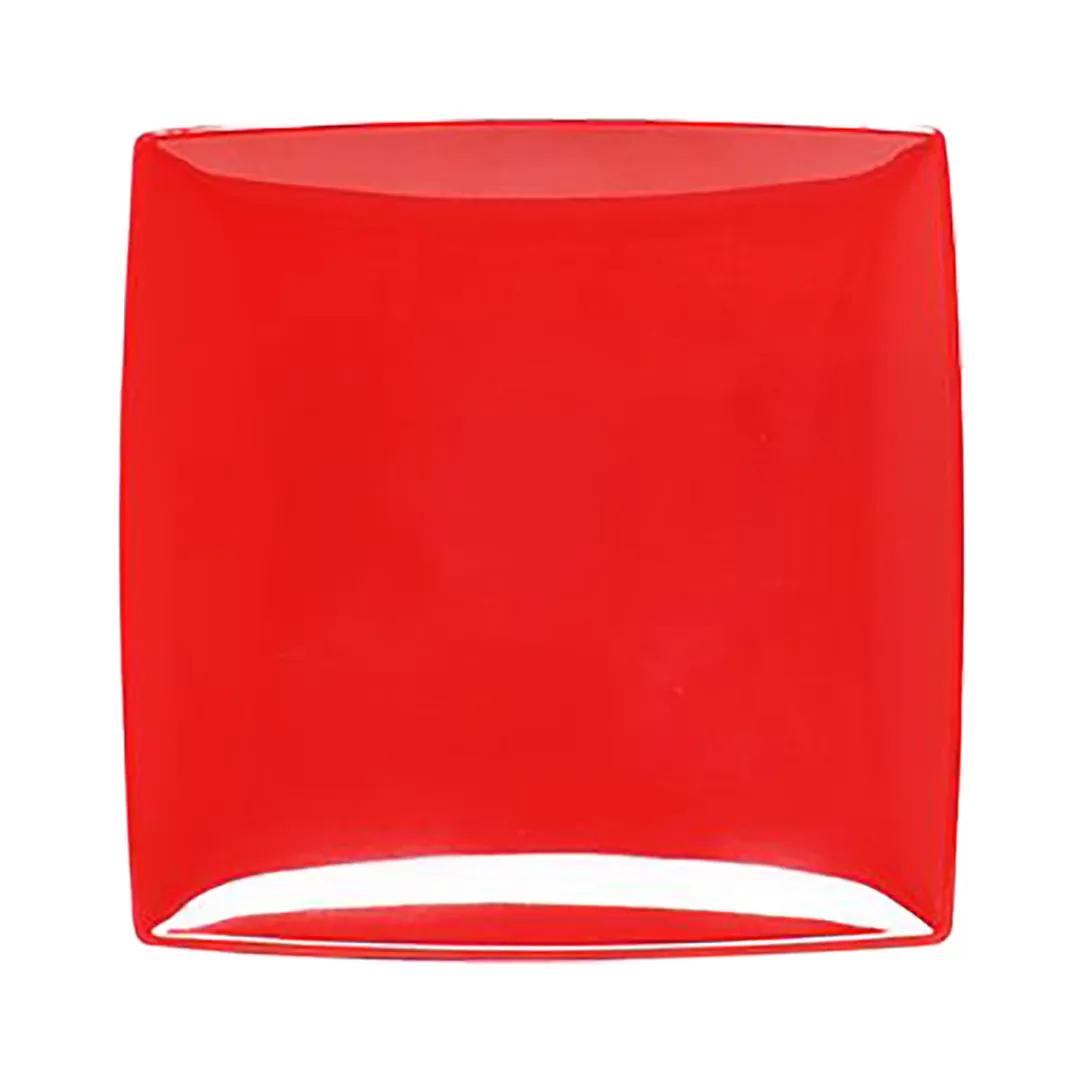 Thunder Group 29006PR Plate, 6" X 6", 1/2" Deep, Square - Dozen