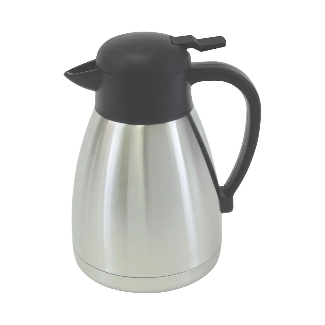 Thunder Group ASCS112 Coffee Server, 1.2 Liter (40 Oz.), Insulated, Push Button Top