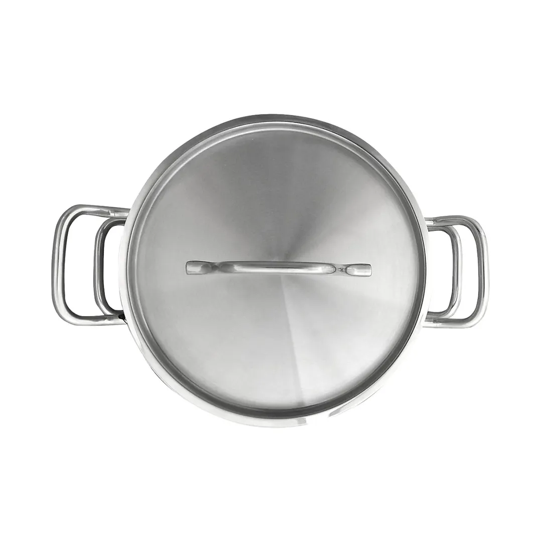 Thunder Group SLDB4020 Double Boiler, 3-Piece Set, 20 Qt, Outer Pan: 12-3/8" Dia. X 11-3/4" Height
