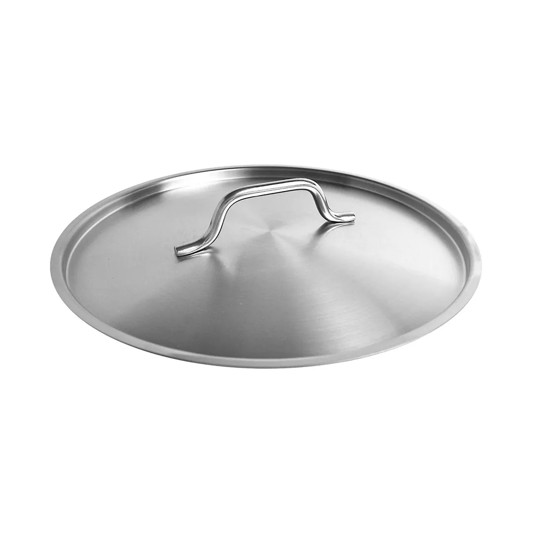 Thunder Group SLDB4020C Boiler Lid, 12-1/2" Dia. X 1" Thickness, Fits SLDB4020, Stainless Steel