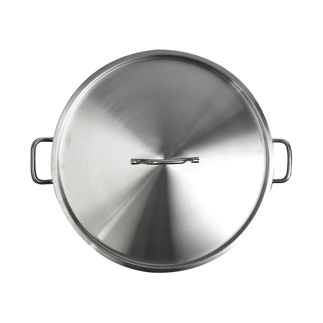 Thunder Group SLSBP4030 Brazier Pot, 30 Qt, 20-3/8" Dia. X 6-3/8" Height, 2-1/4" Welded Handle