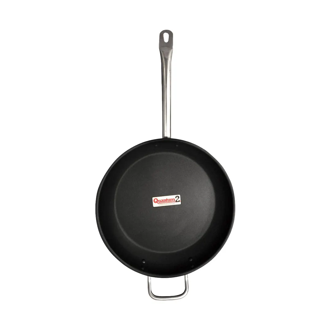 Thunder Group SLSFP4112 Fry Pan, 12" Dia. X 2-1/8" Height, 10-1/8" Welded Hollow Handle