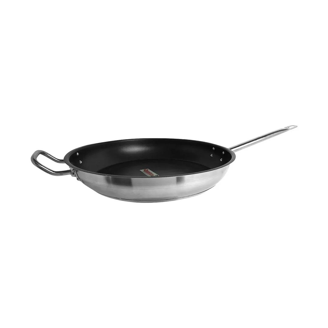 Thunder Group SLSFP4114 Fry Pan, 14" Dia. X 2-5/8" Height, 11-1/8" Welded Hollow Handle