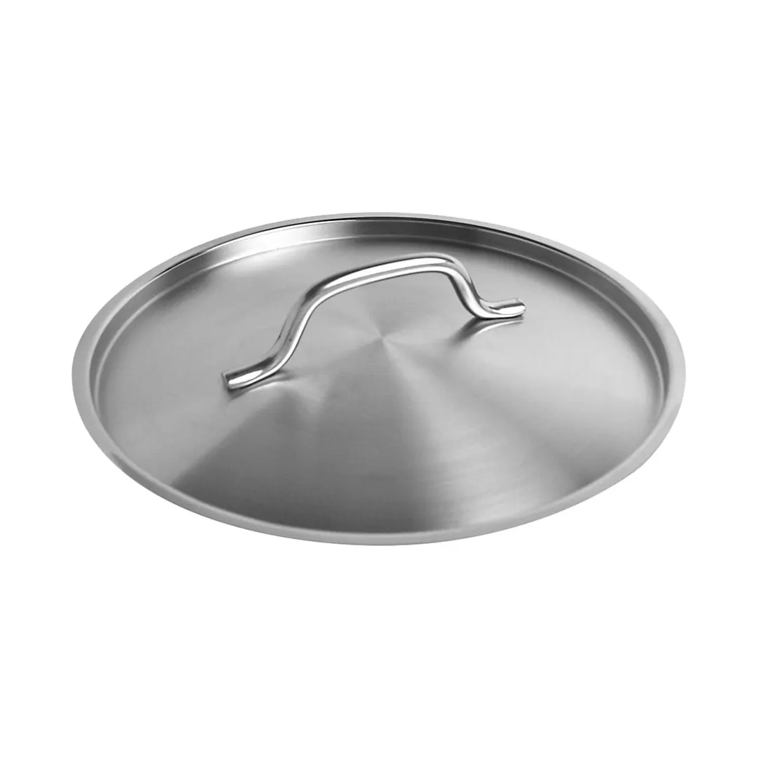 Thunder Group SLSPC4012C Pasta Cooker Lid, 11" Dia. X 1/2" Thickness, Fits SLSPC4012, Stainless Steel
