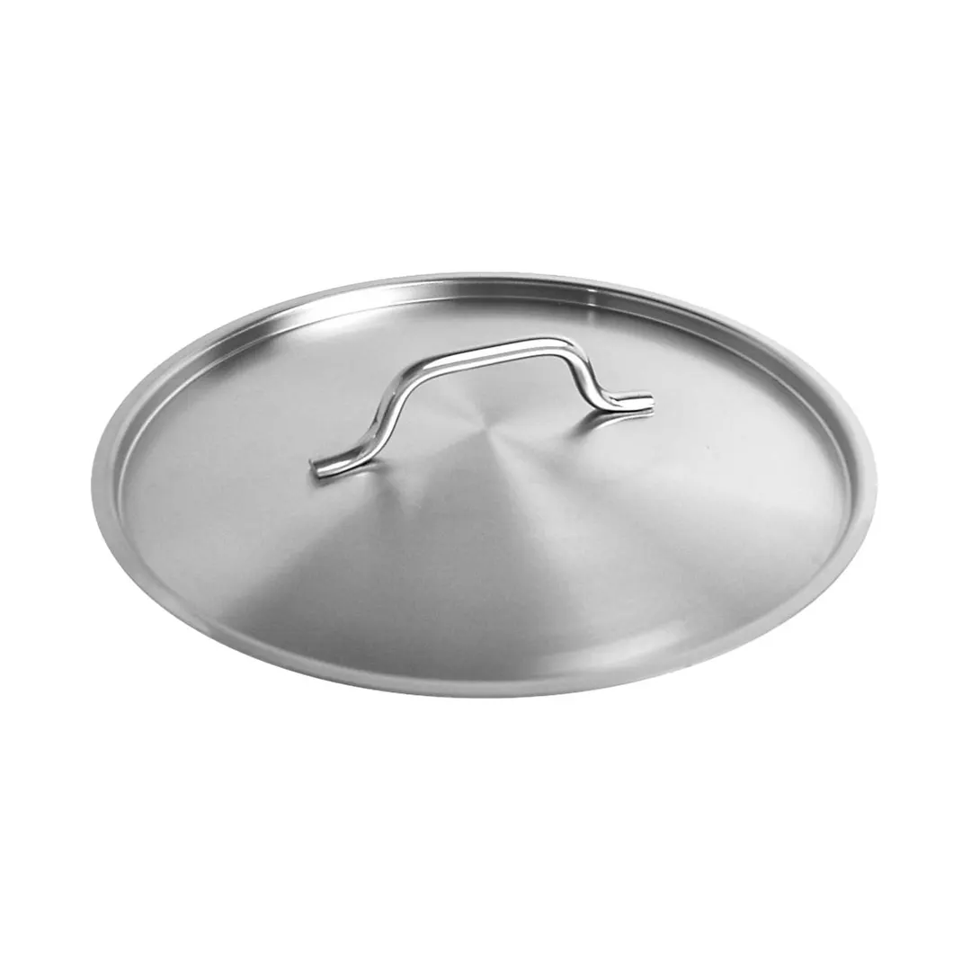 Thunder Group SLSPC4020C Pasta Cooker Lid, 12-1/2" Dia. X 3/4" Thickness, Fits SLSPC4020, Stainless Steel