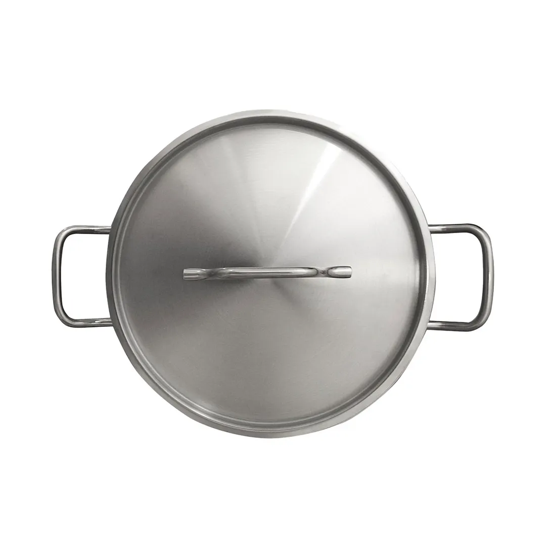Thunder Group SLSPS4012 Stock Pot, 12 Qt, 11-5/8" Dia. X 7-3/8" Height, 2-3/8" Welded Handle