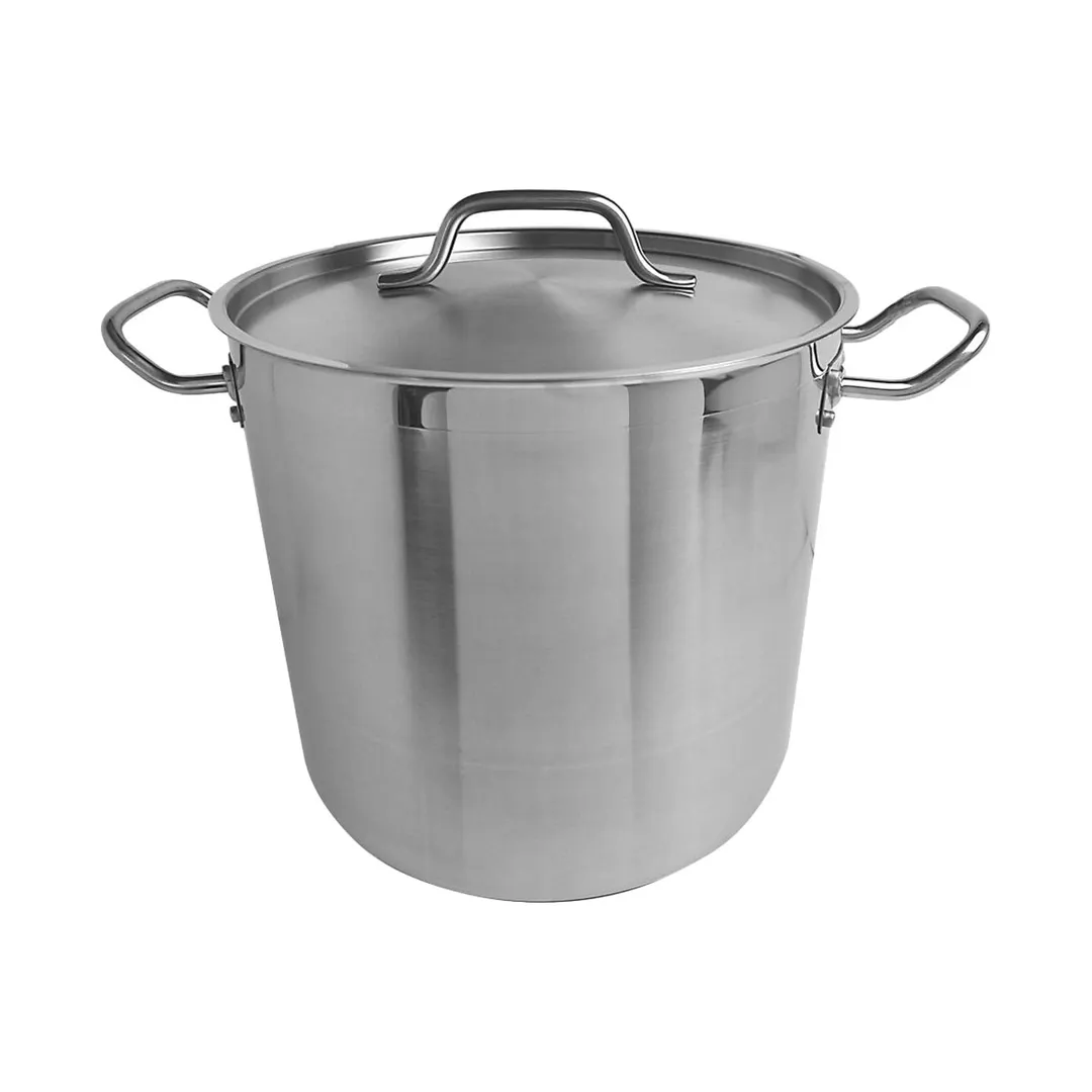 Thunder Group SLSPS4016 Stock Pot, 16 Qt, 11-1/2" Dia. X 10" Height, 2-5/8" Welded Handle