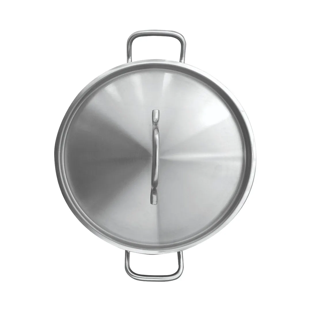 Thunder Group SLSPS4020 Stock Pot, 20 Qt, 12-3/8" Dia. X 10-1/2" Height, 2-1/2" Welded Handle