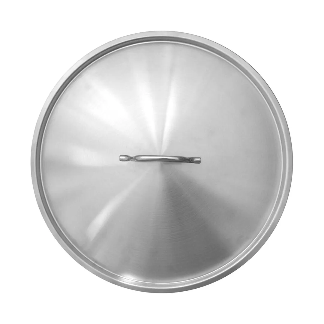 Thunder Group SLSPS4100C Stock Pot Lid, 20-3/8" Dia. X 5/8" Thickness, Fits SLSPS4100 & SLSBP4030, Stainless Steel