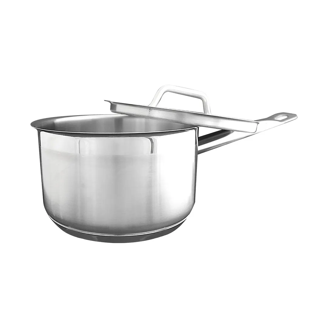 Thunder Group SLSSP4020 Sauce Pan, 2 Qt, 7" Dia. X 4" Height, 7-1/4" Welded Hollow Handle