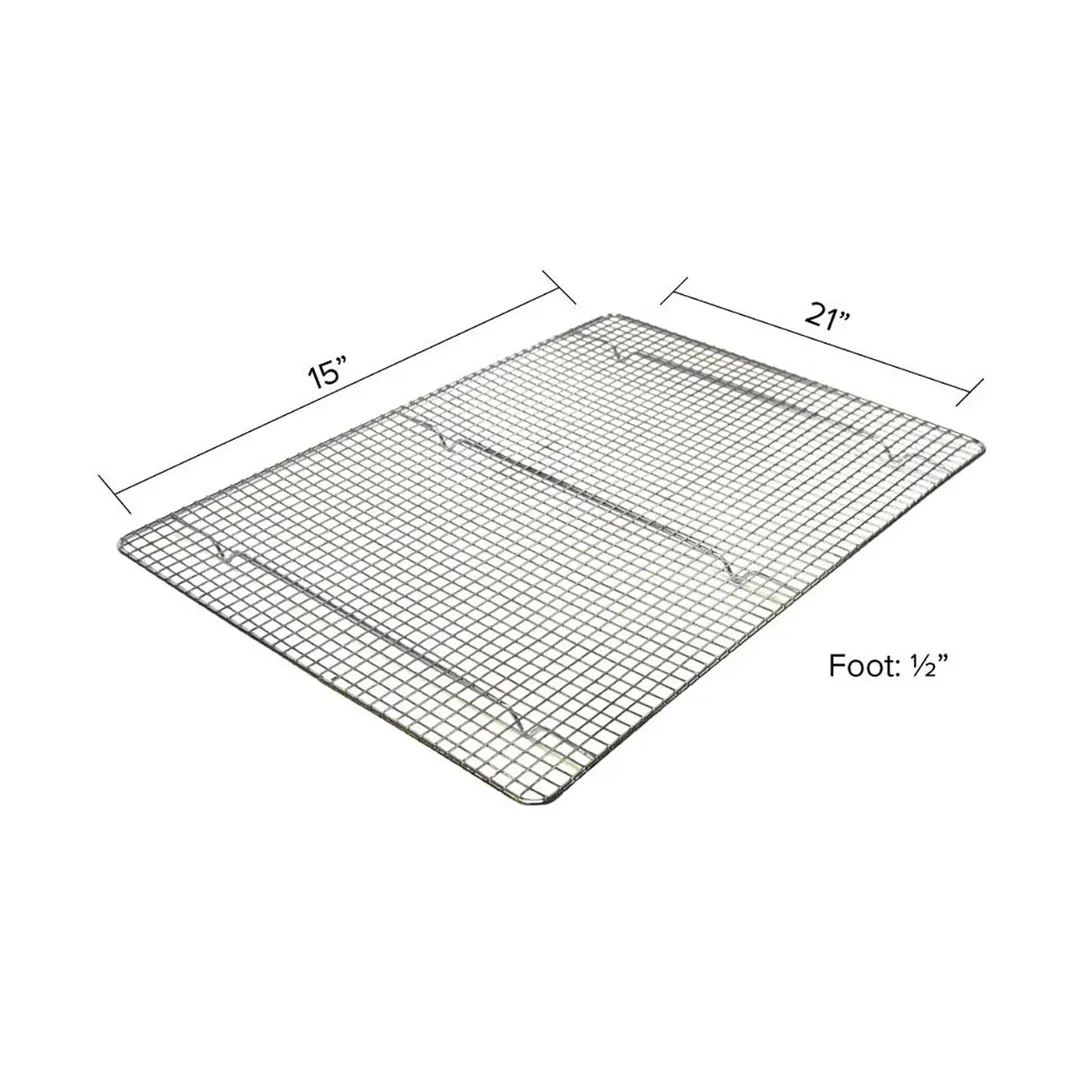 Thunder Group SLWG1622 Icing/Cooling Rack, 16" X 22", With Built-In Feet, Wire