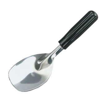 Vollrath 47165 Ice Cream Spade, 9" Stainless Steel Blade with Black Polypropylene Handle, Imported