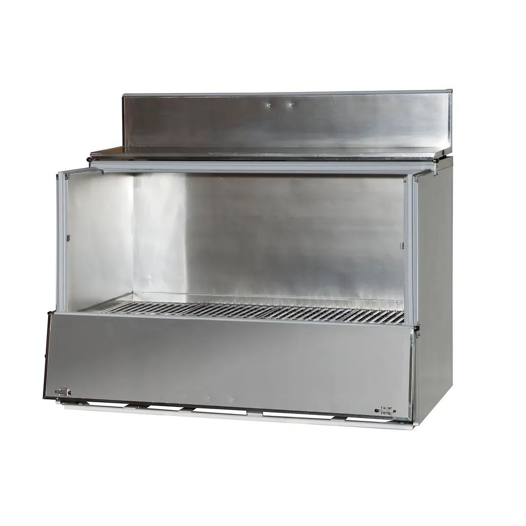 Powers 780 Milk Case Cooler – 59" Wide, 21.4 Cu Ft, 16 13"×13" Crates, Single‑Access White R290, 115V