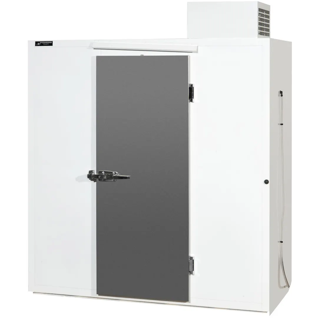 Powers BT70 Bottle Cooler, 70" Wide 74 cu ft White Finish, Steel Door, 1/3 HP 115V Made in USA