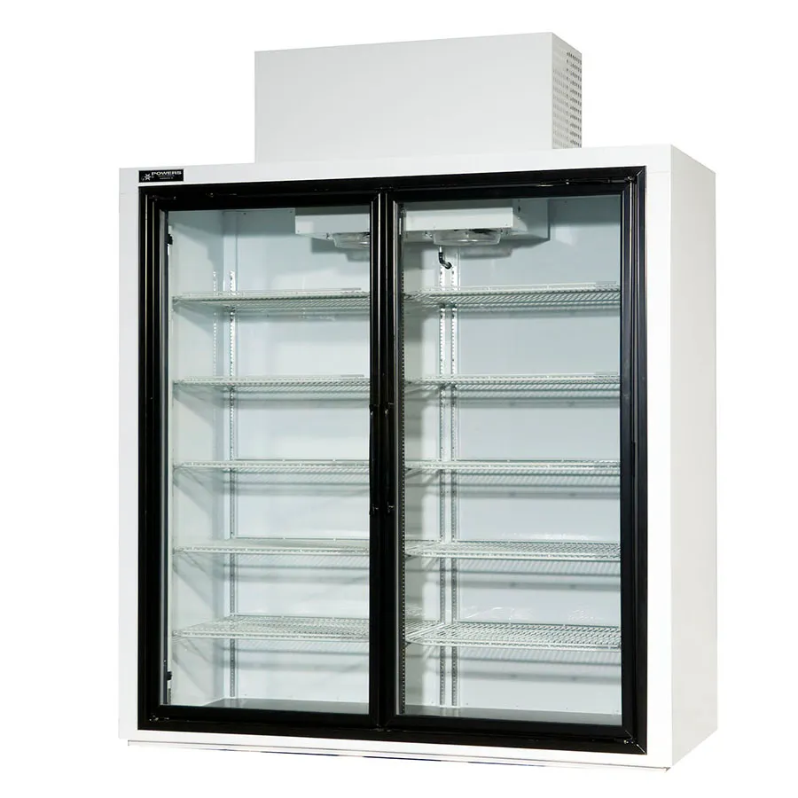 Powers BT70SD Beverage Cooler, two-section, 70"W, 70.0 cu. ft