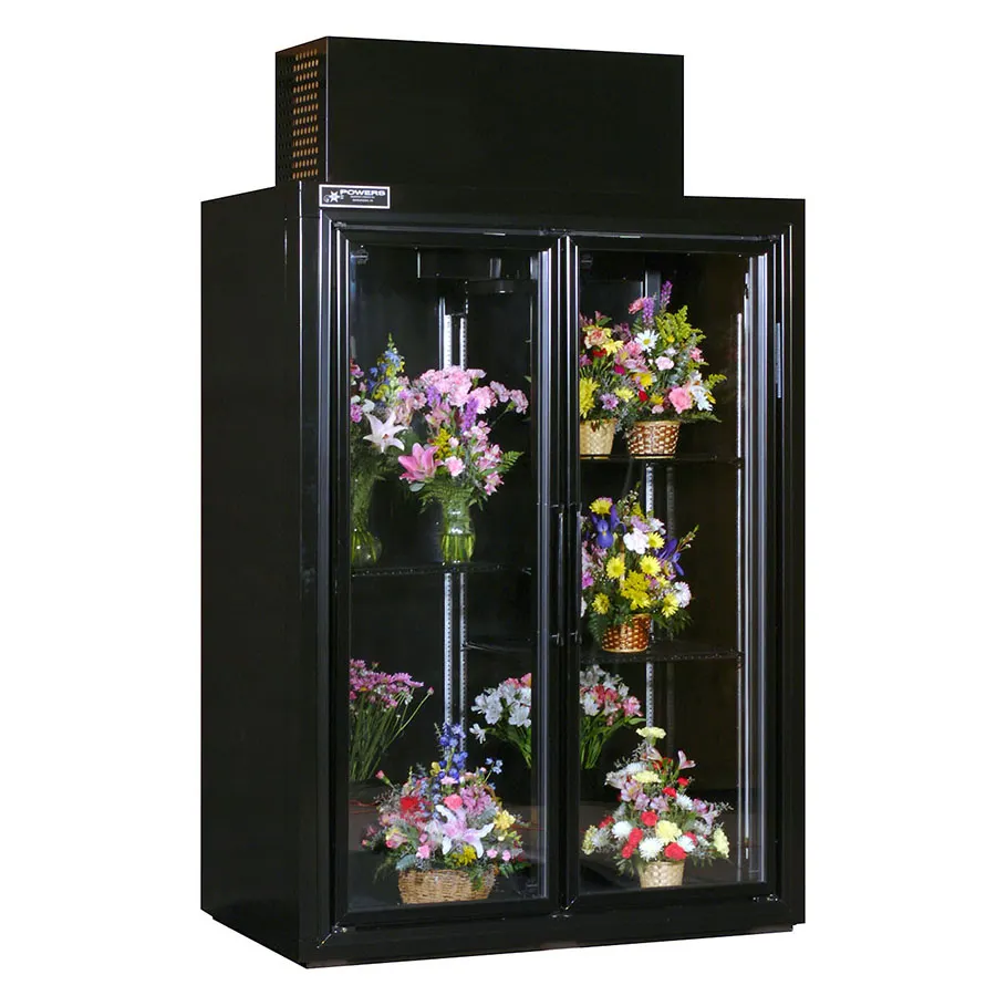 Powers FT52SD Floral Merchandiser, 52" Wide, 51 cu ft Capacity, 2-Section