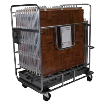 Forbes Industries 3298 Utility Dolly, 15'x15' Panel Capacity, Powder-Coated Finish