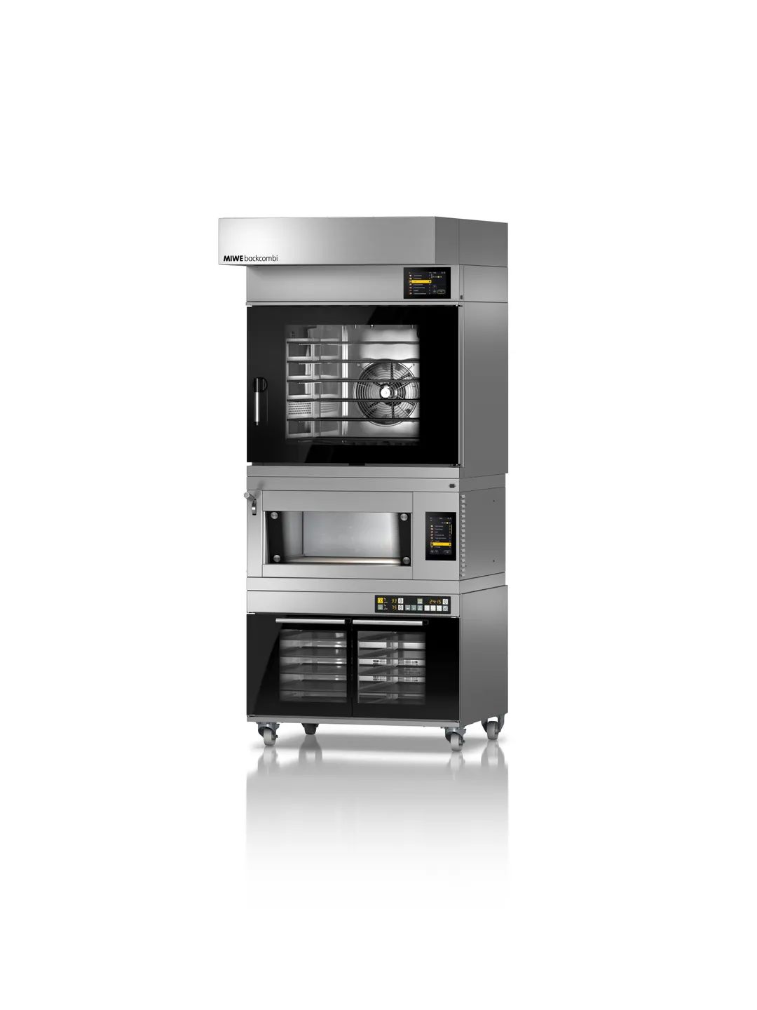 MIWE America EC 6.1826/CO 1.0608 Convection & Deck Oven Stacked