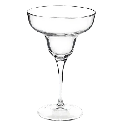 Steelite 4945Q406 Margarita Glass, 11 Oz, 4.5" x 6.875" Stem Base, Soda Lime Glass - 6/Case