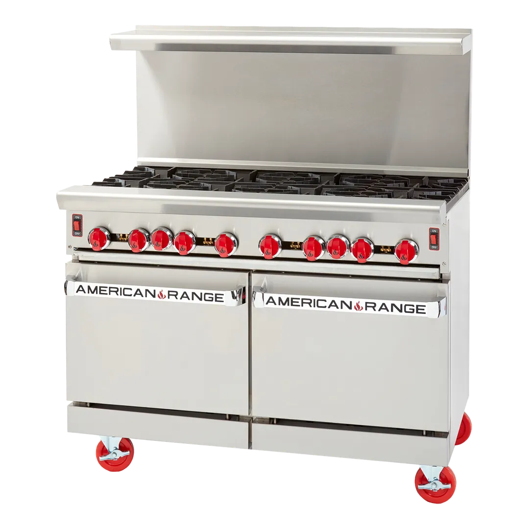 American Range ARGF-24G-4B Gas 48" Restaurant Range