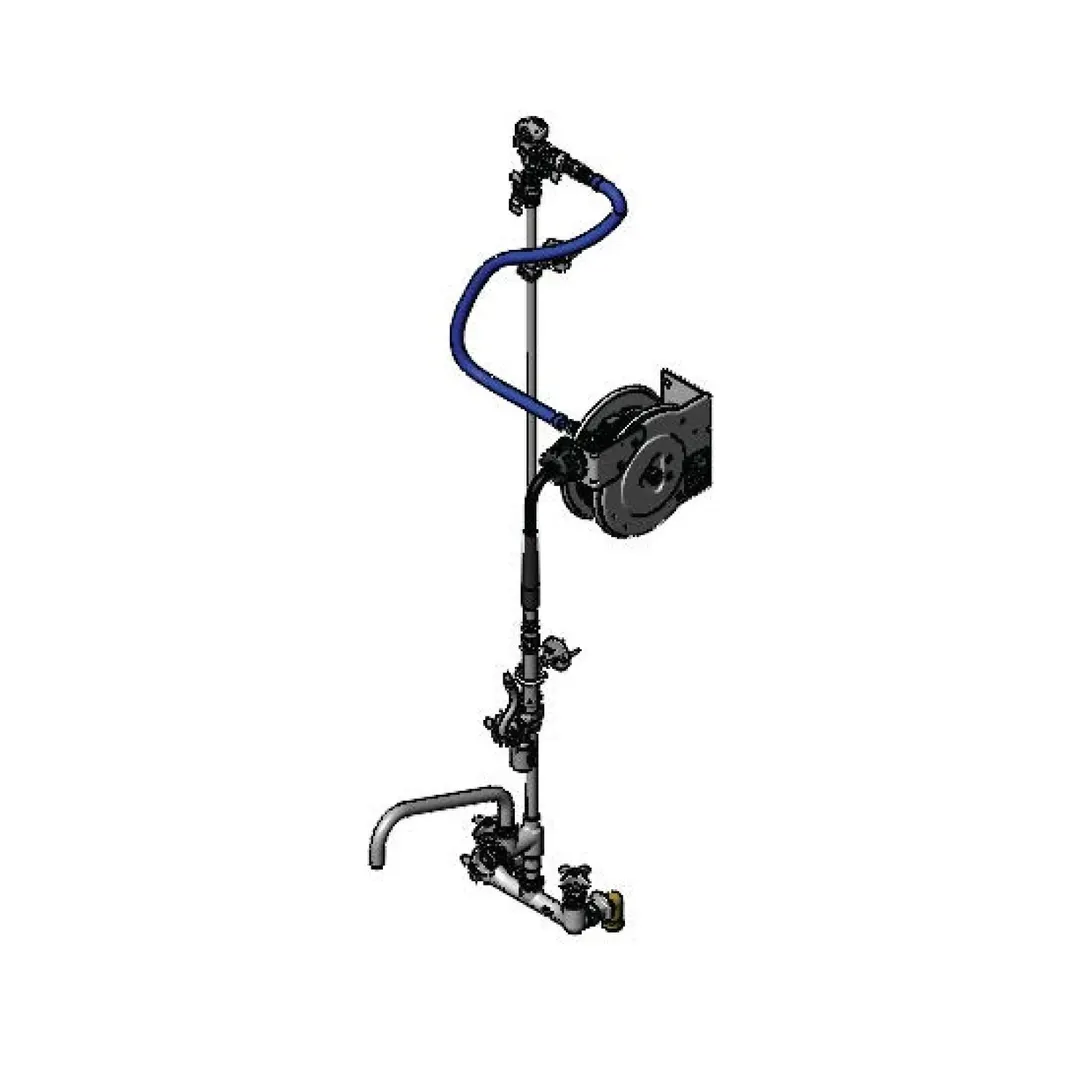 T&S Brass B-7102-U1CXS12X Hose Reel Assembly