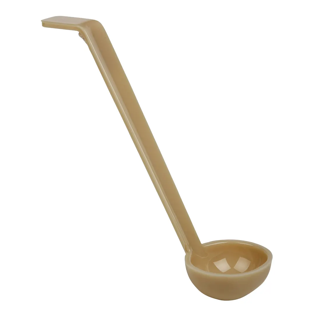 Cambro LD85133 - 8.5" Polycarbonate Ladle, 3/4 oz, Beige, NSF, Made in USA