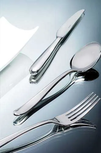Steelite 5501J053 Dessert Knife – 8-1/2" Handle 13/0 Stainless Steel La Tavola Finish - 1 Dozen