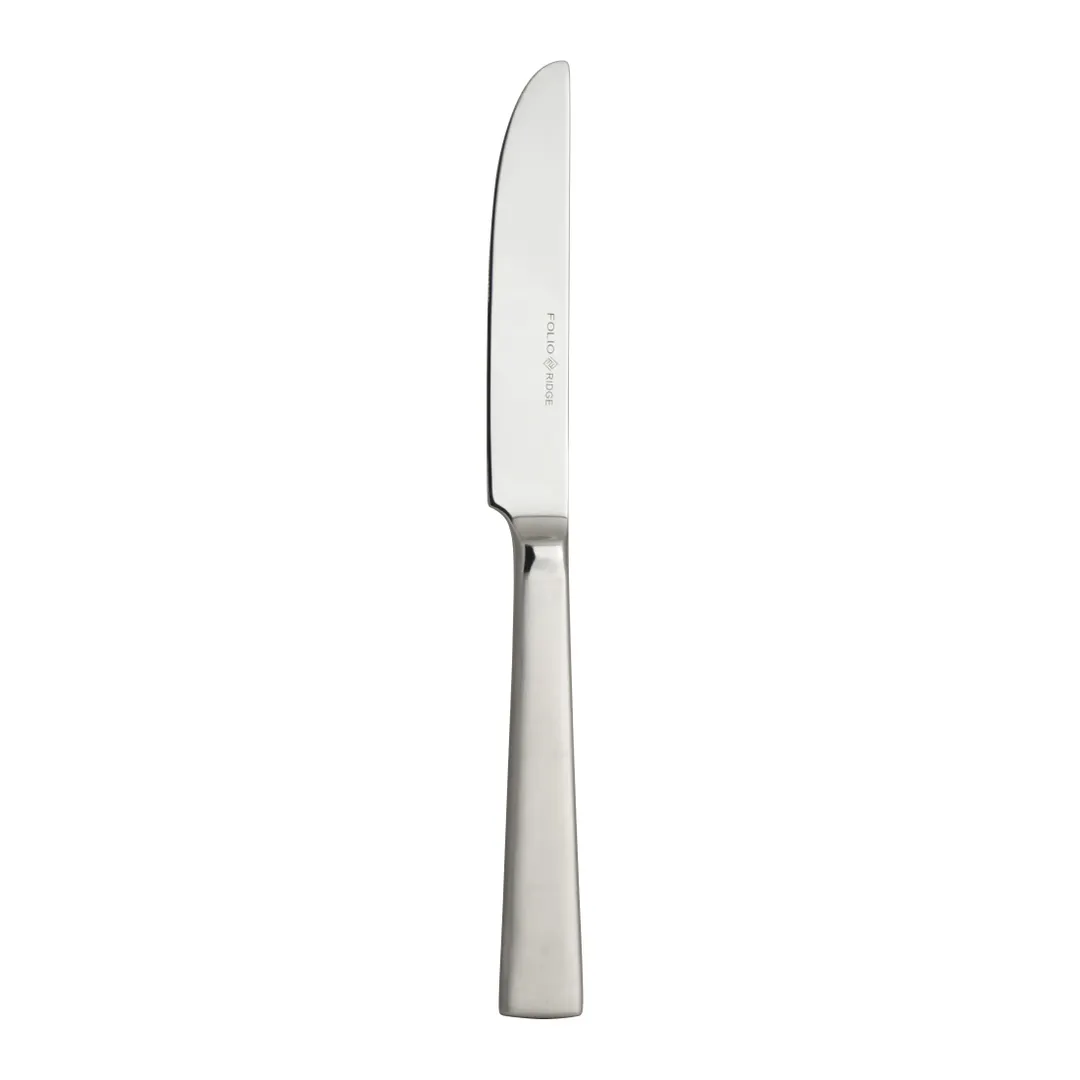 Steelite 5741SX051 Dessert Knife, 8-1/8" Length, 18/10 Stainless Steel, Satin Finish - 1 Dozen