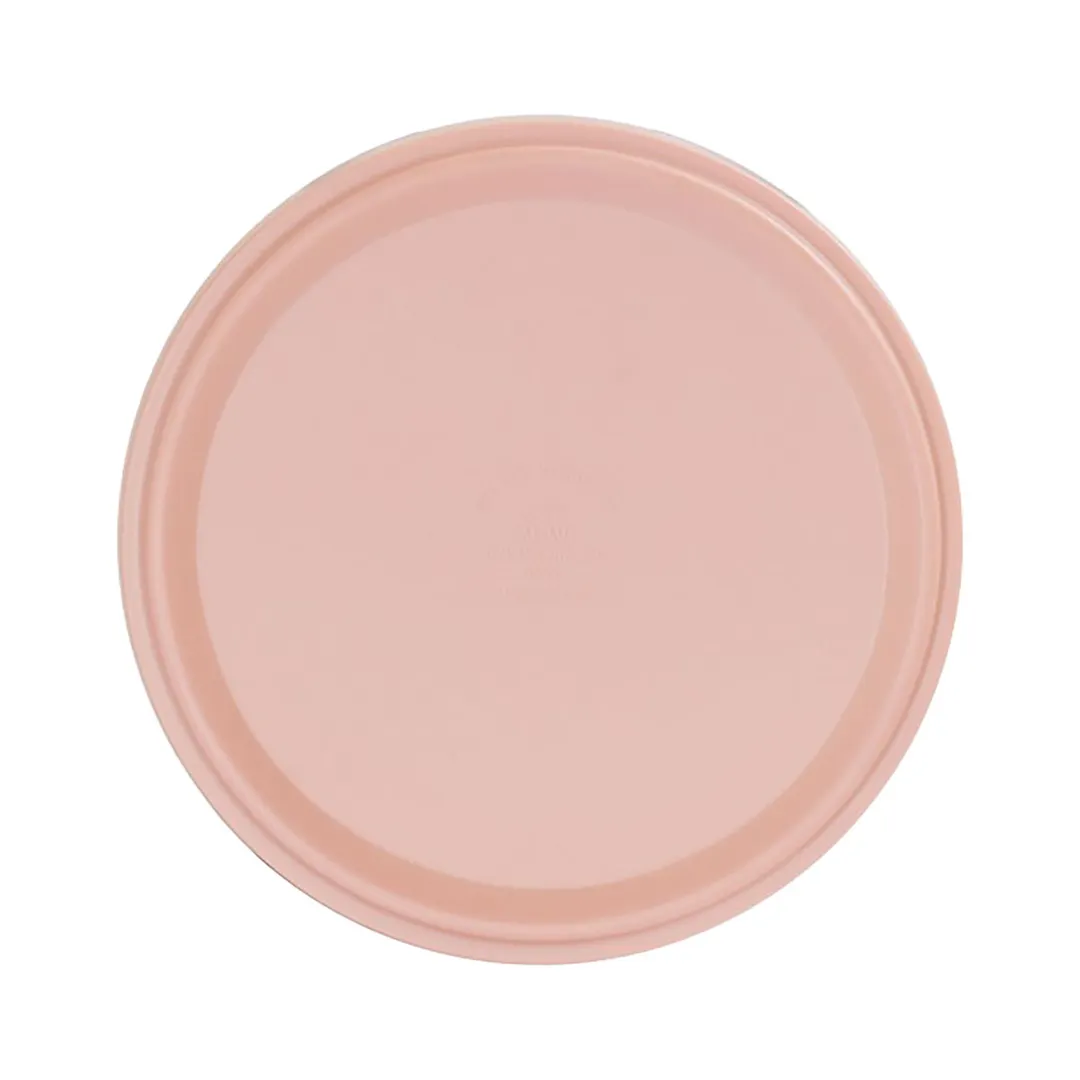 Cal-Mil 22017-6-108 Plate - 6" Dia x 1.5" High, Blush Pink Melamine, Dishwasher Safe