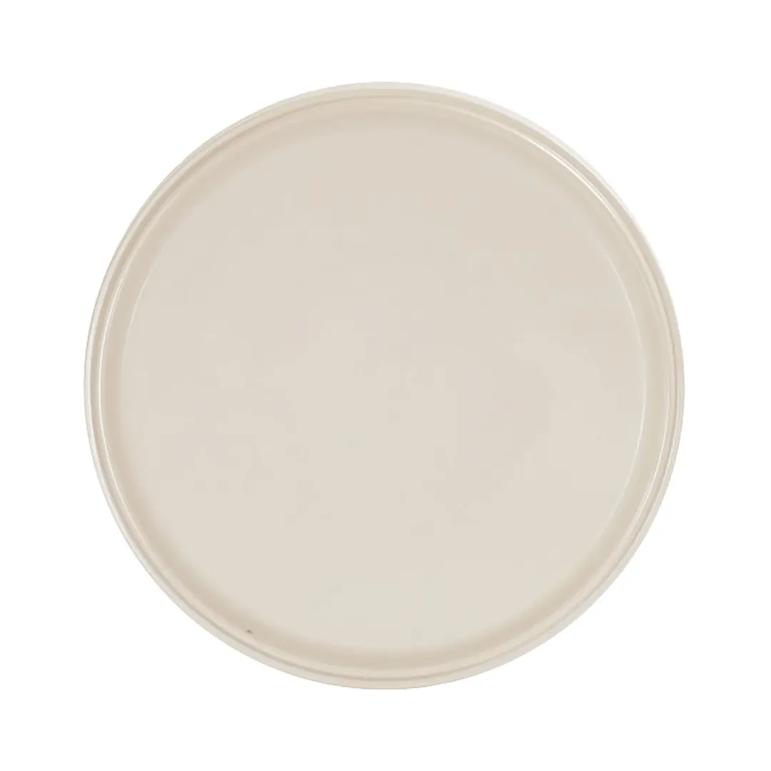 Cal-Mil 22017-8-103 Hudson Plate, 8.25" Dia. X 1.5"H, Round, Low Rim