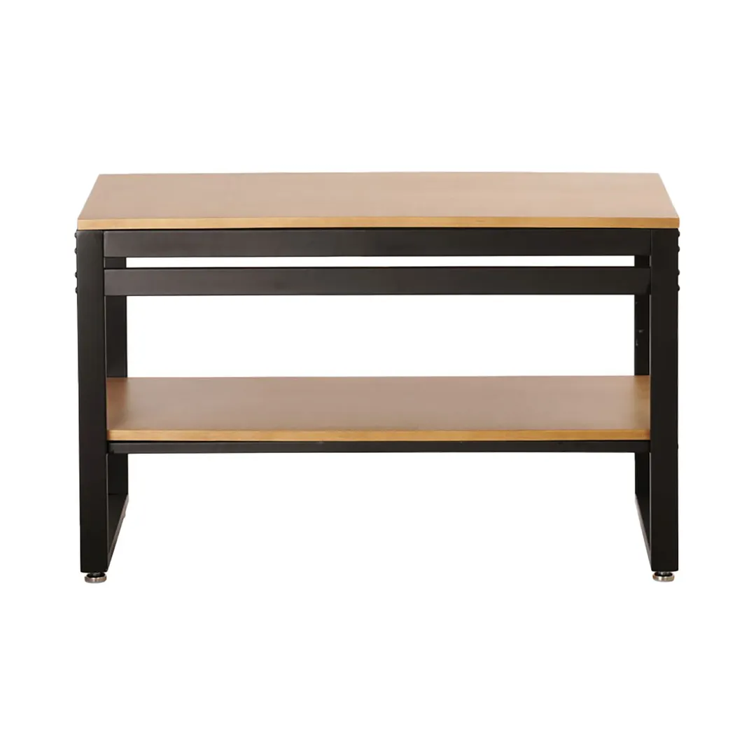 Cal-Mil 22350-38-99 Merchandising Display Table, 35" W x 18" D x 27-7/8" H, Nesting, Madera Finish