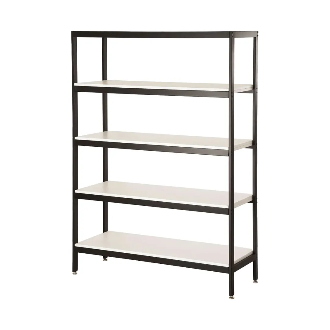 Cal-Mil 23414-48-15 Merchandiser Rack, 48"W X 16"D X 72"H (4) Tier, White