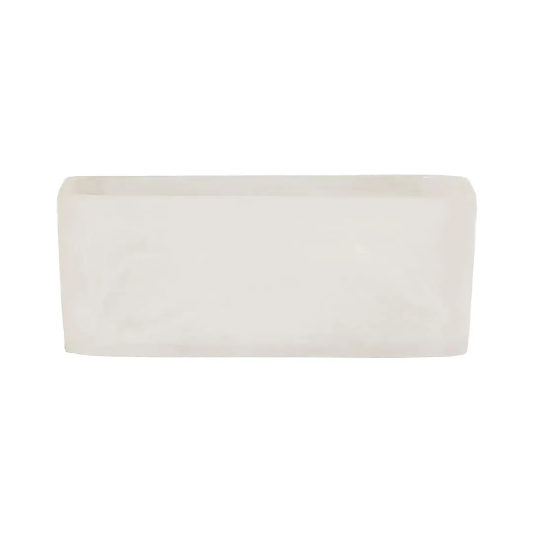 Cal-Mil 23739-8-126 Bowl, 8"W X 8"D X 3.25"H, Square, Resin