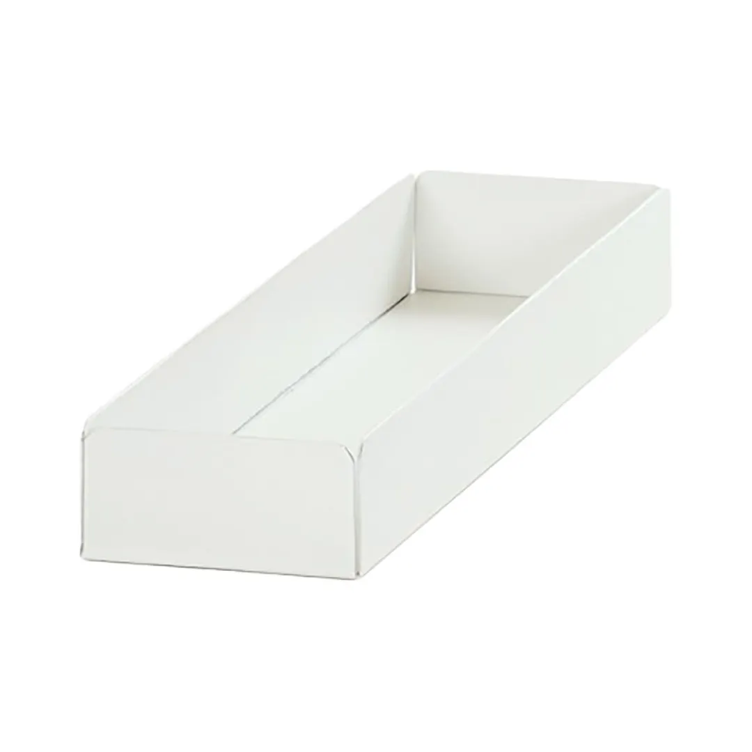 Cal-Mil 23826-15 Juno Condiment Holder, 9"W X 2.25"D X 1"H, White Powder-Coated Metal