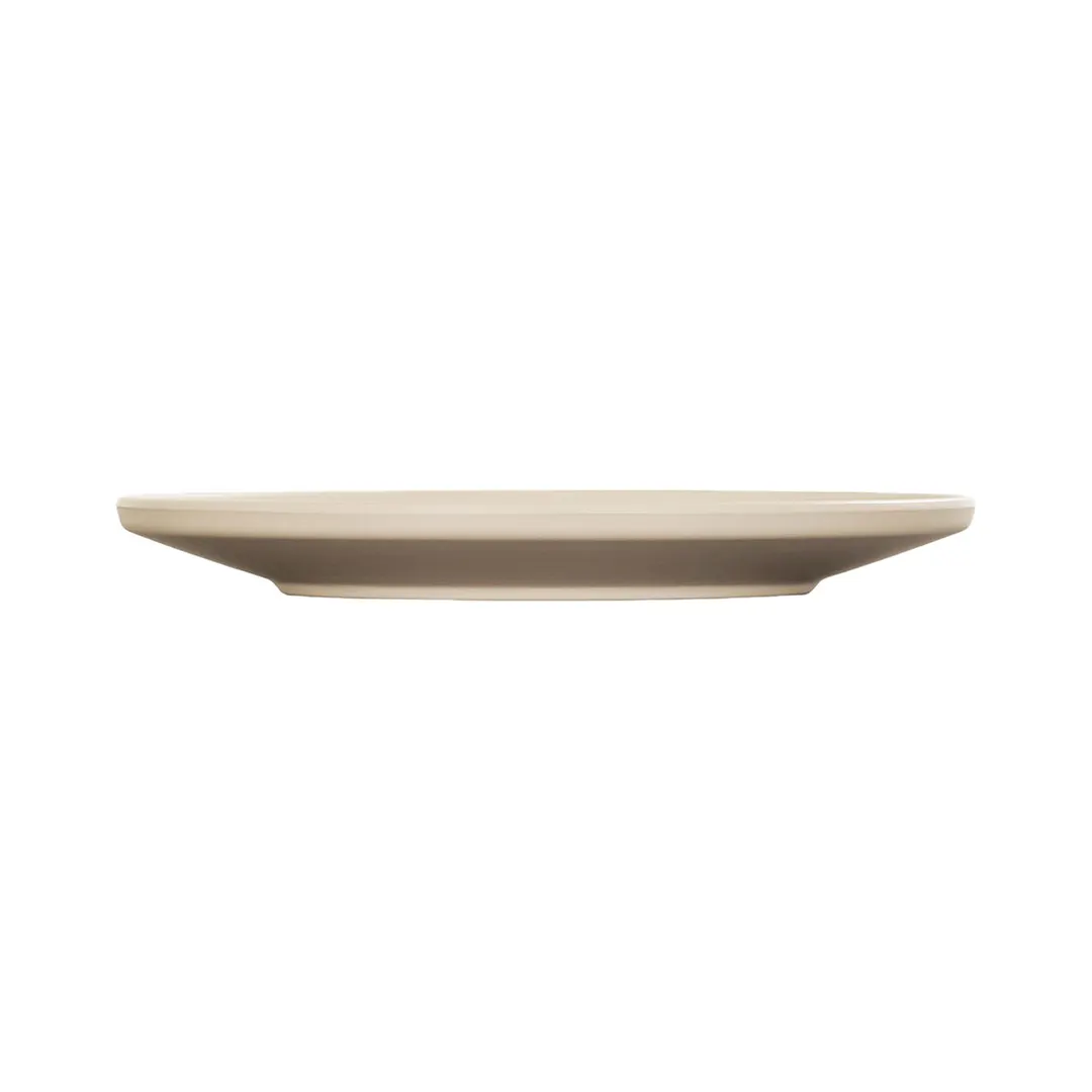 Cal-Mil 24112-9-125 Nova Melamine Plate, 9" Dia x 1" H, Round Flat, Taupe Brown