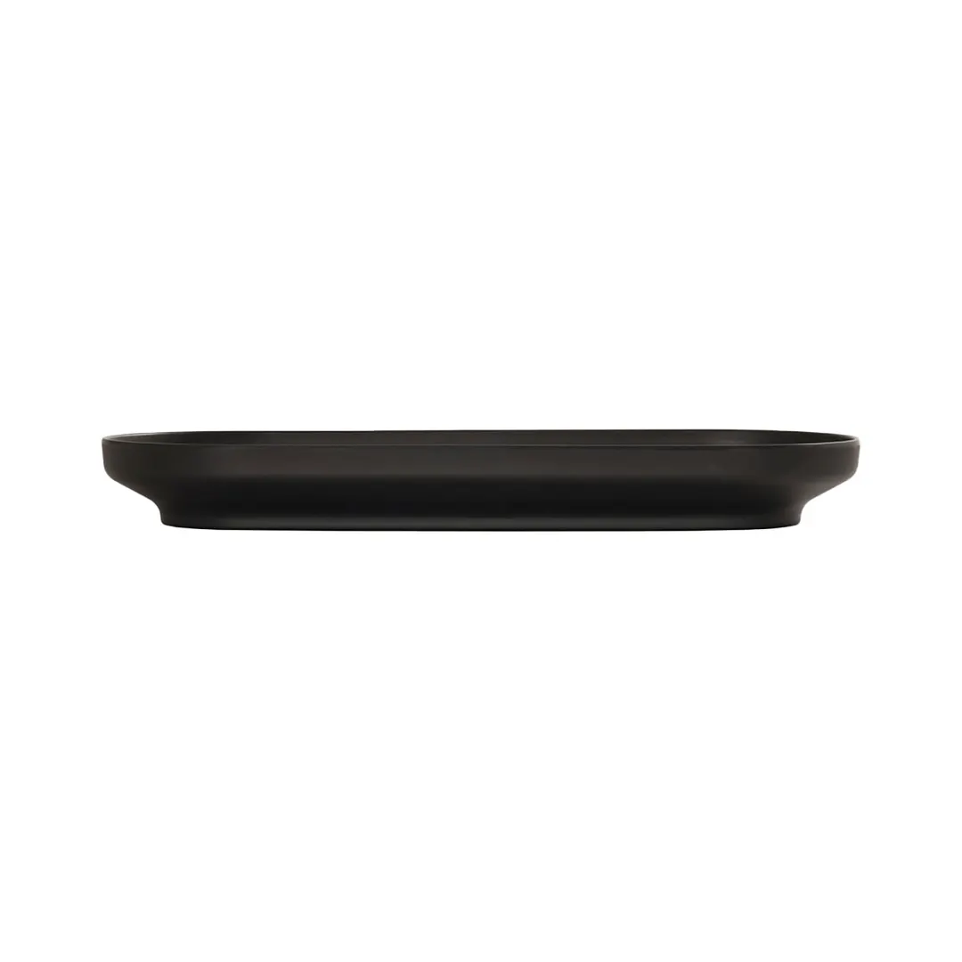 Cal-Mil 24114-922-13 Nova Platter, 9"W X 22"D X 2.5"H, Coupe, Rectangular