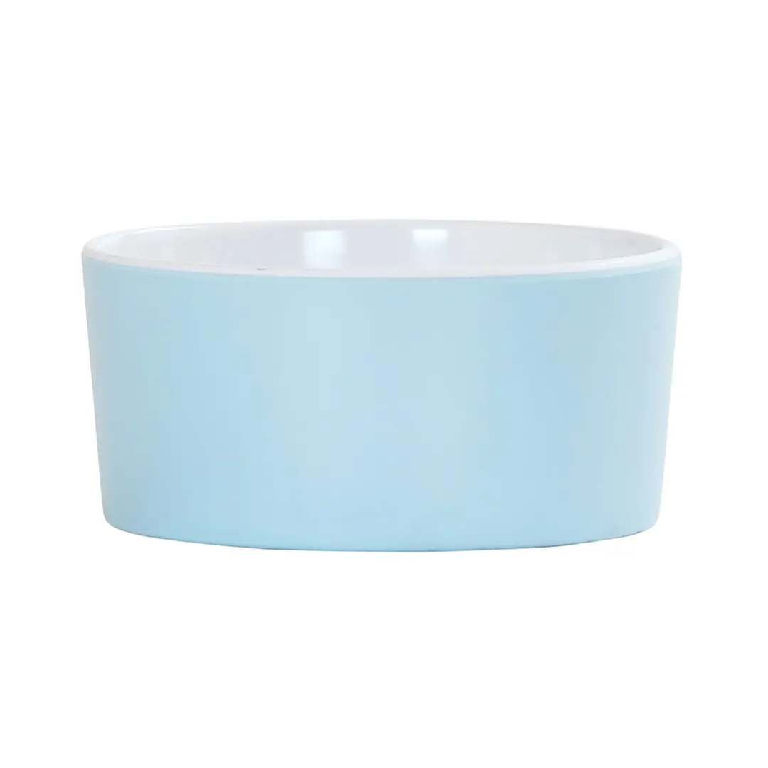 Cal-Mil 24127-5-127 Bento Box, 5" Dia. Round Melamine Dishwasher Safe Ocean Blue