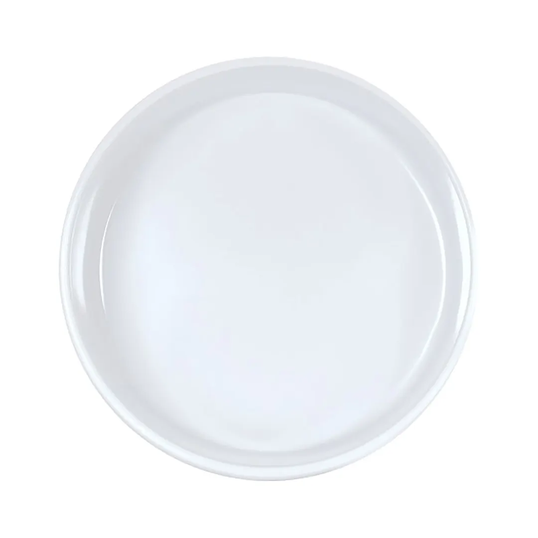 Cal-Mil 24127-5-15 Bento Box, 5" Dia., Round, Melamine, White, Dishwasher Safe